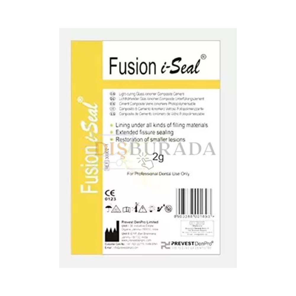 Prevest Denpro Fusion İ-Seal - Işınlı Cam Iyonomer Kaide Materyali