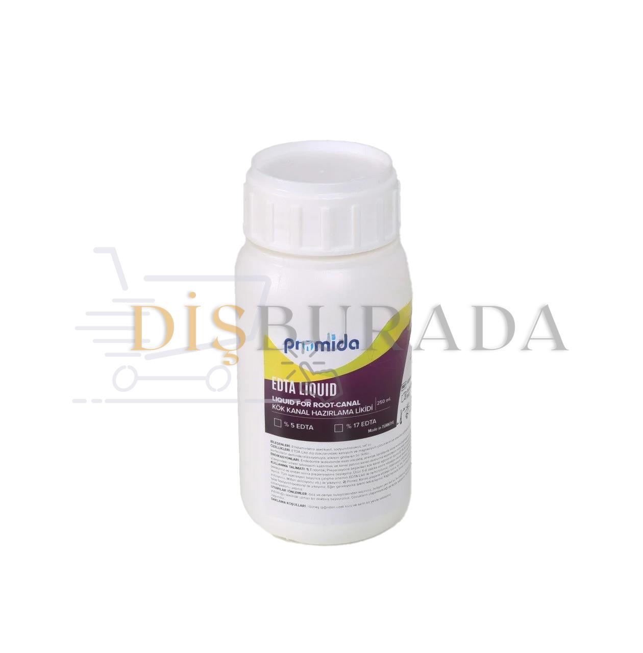 Promida Edta Sıvı Solüsyon % 5 - 250 Ml