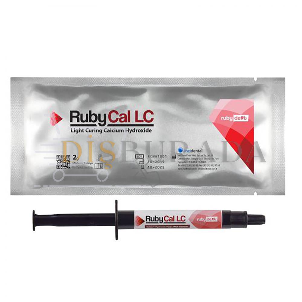 Rubycal Lc Işınla Sertleşen Kalsiyum Hidroksit Liner 2 Gr