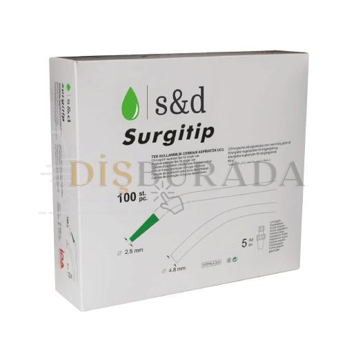S&D Cerrahi Sakşın Tükürük Emici 