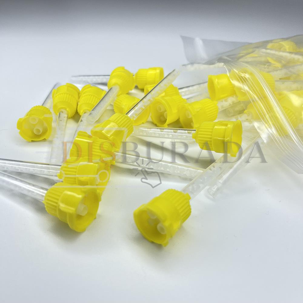 Silikon Karıştırma Ucu Sarı