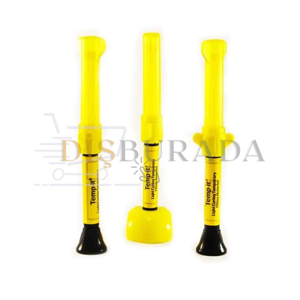 Spıdent  Temp İt Işıkla Sertleşen Geçici Dolgu 3 Lü