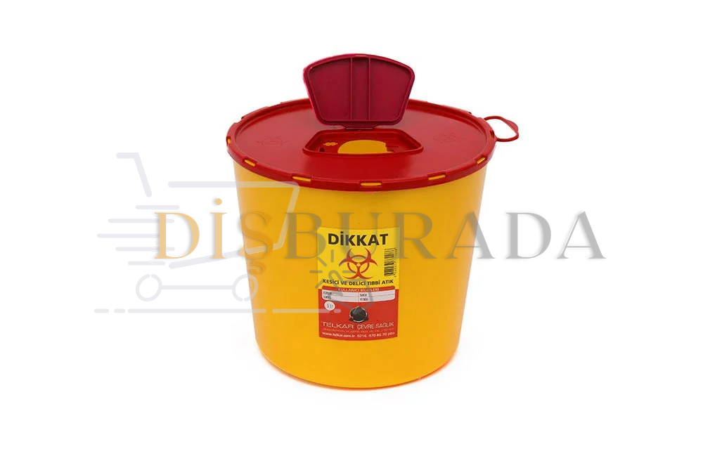 Tıbbi Atık Kutusu 5 Lt.