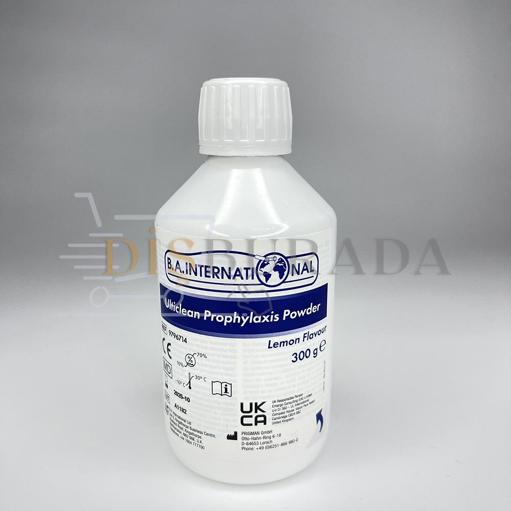 Ulticlean Profilaksi Airflow Tozu - Lemon Flavour 300 Gr Ref:9796714