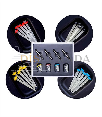 Sf Fiber Post Set - Radıopaque (Radyopak) - Asorti