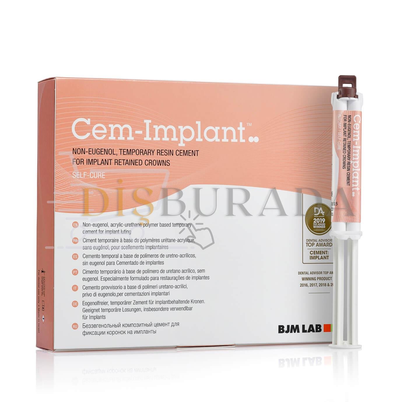 Cem-İmplant Self Cure Ref:100115Tr