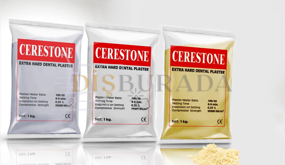 Cerestone Beyaz Sert Alçı 1 Kg