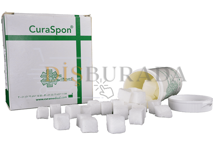 Curaspon Cube (Emilebilen Hemostatik Jelatin Sünger) 10X10X10 Mm