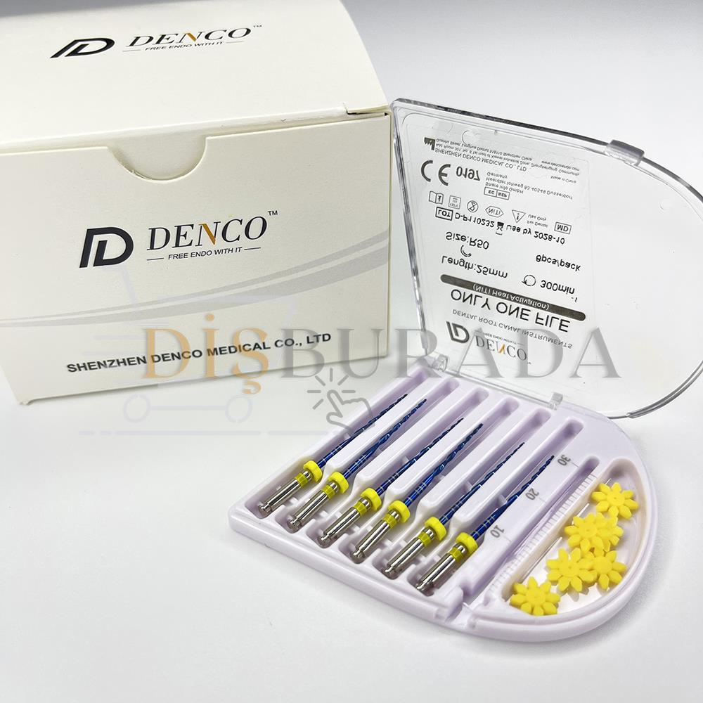 Denco Only One File Blue Reciprocal Kanal Eğesi