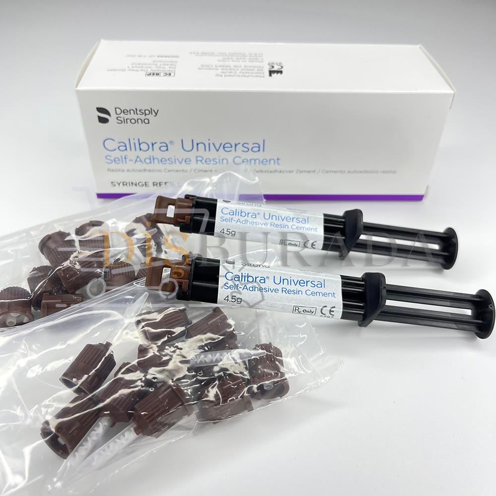 Dentsply Calibra Üniversal Self Adhesive Rezin Siman - Bleach