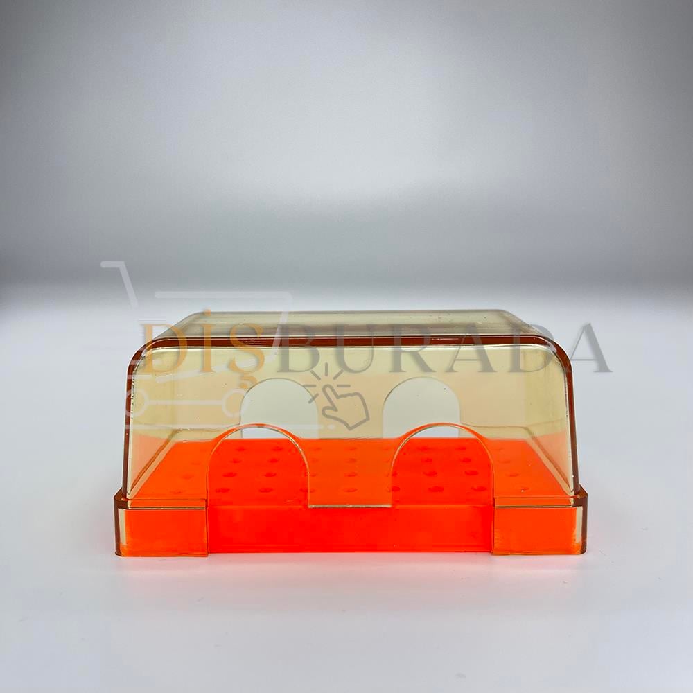 Frez Kutusu Plastik Dikdörtgen (Otoklavlanabilir) 