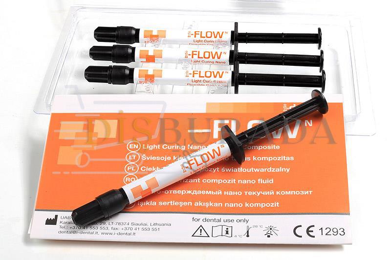 İ-Dental İ-Flow Lc Akışkan Kompozit Seti 4 Lü