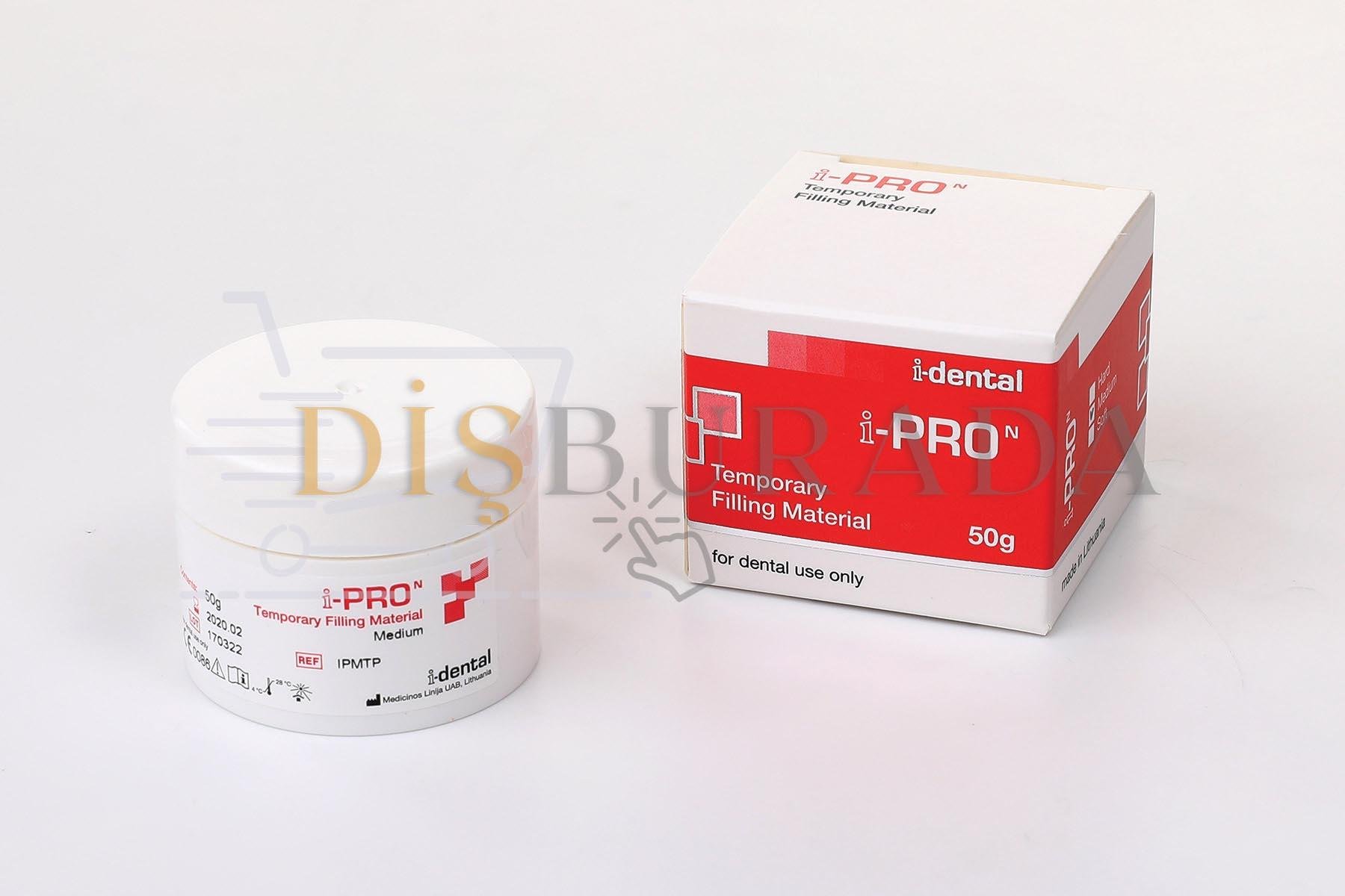 İ-Dental İ-Pro Geçici Dolgu Maddesi 50 Gr