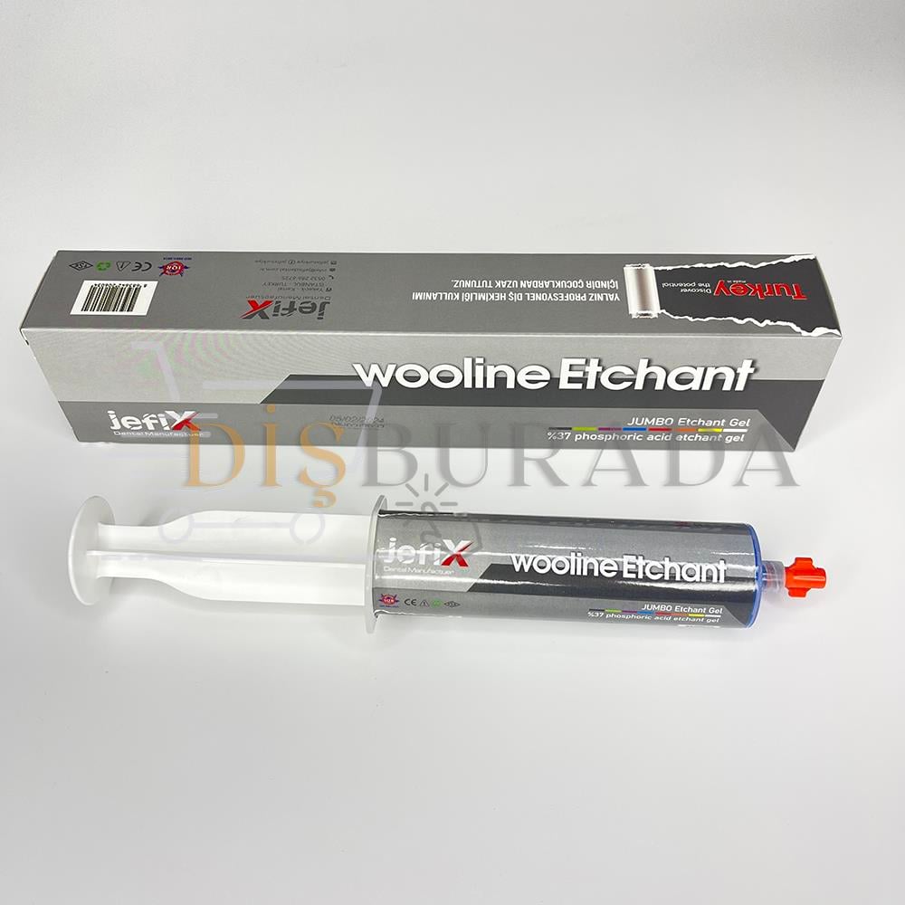 Jefix Wooline Etch Fosforik Asit %37 - Jumbo Asit 50 Ml