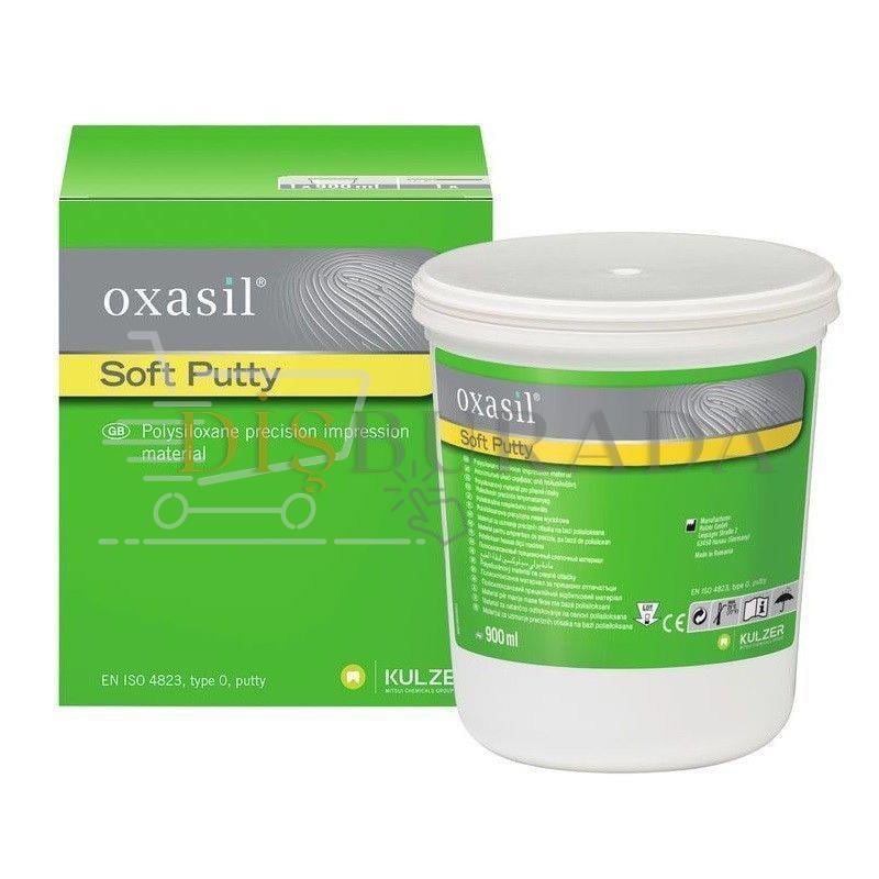 Kulzer Oxasil Soft Putty 900Ml (Hassas 1.Ölçü Maddesi) C Tipi Silikon 
