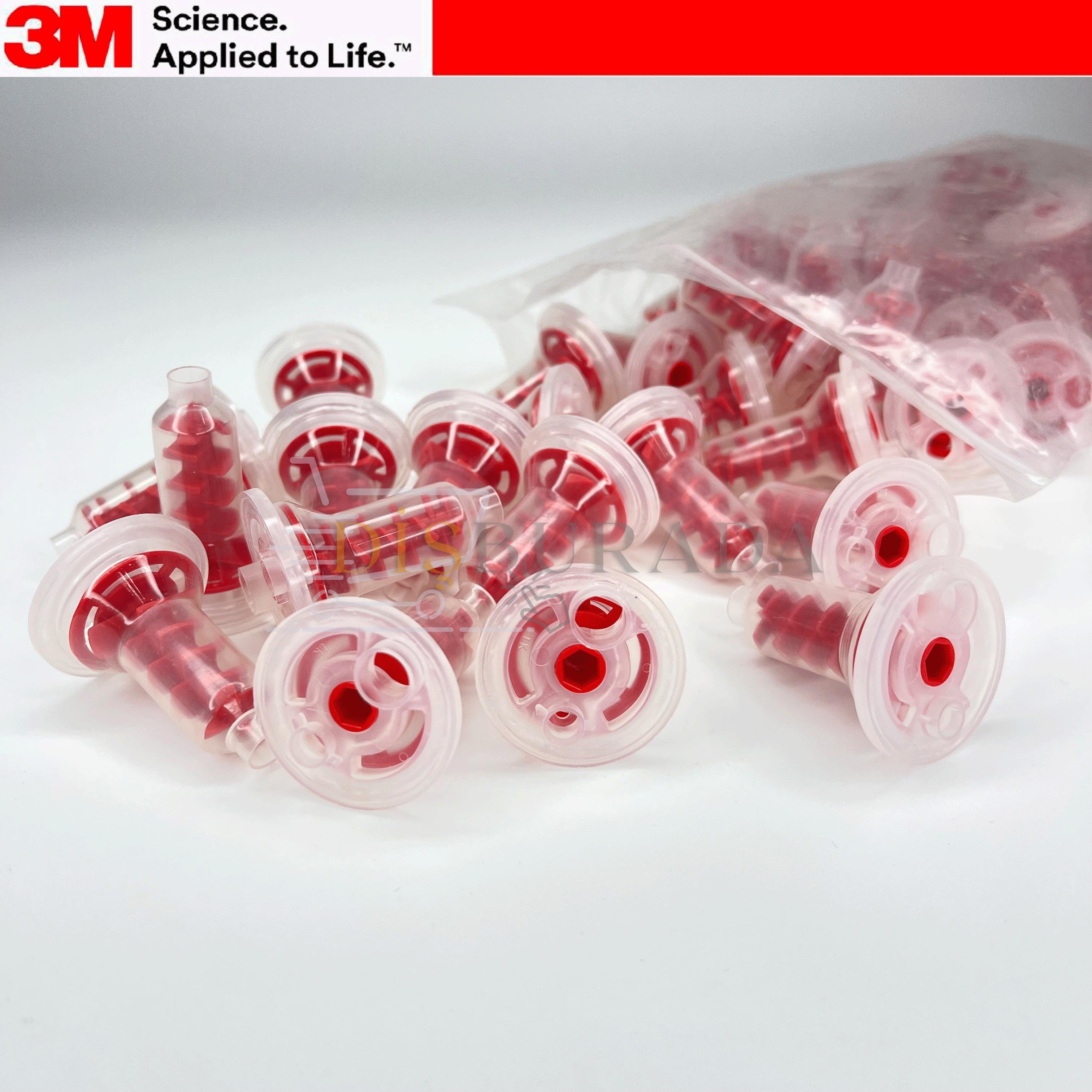 Makine Karıştırma Ucu Kırmızı (Pentamix)