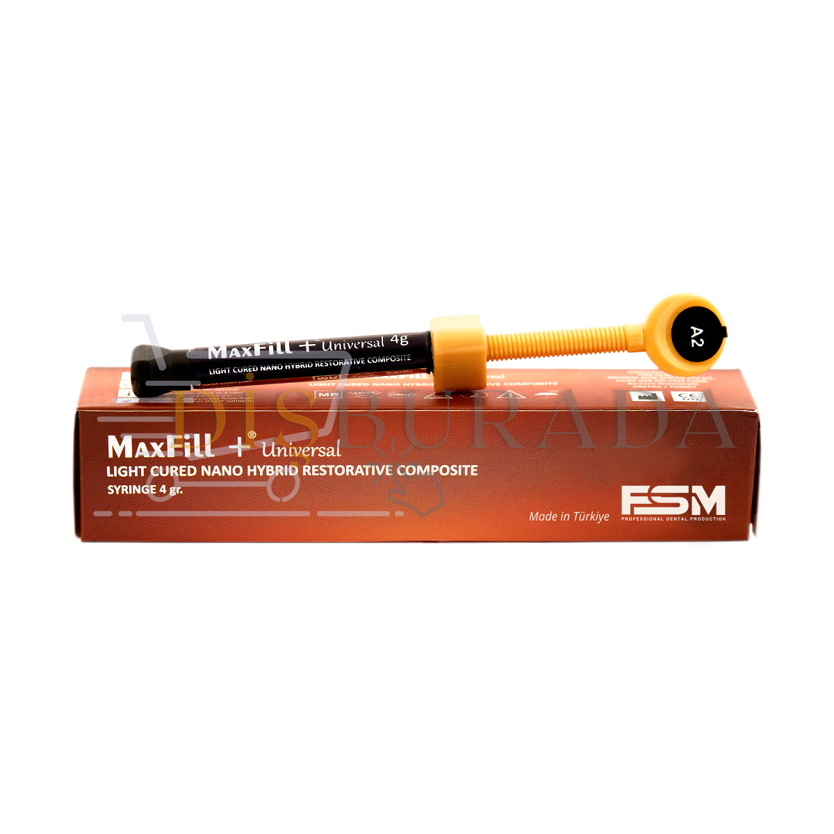 Maxfill+ Universal Light Cured Nano Hybrid Restorative Composite 4 Gr. A1