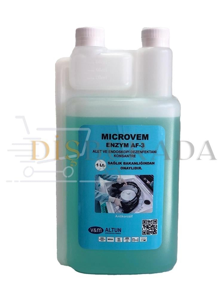 Microvem Enzym Af 3 Alet Ve Endoskopi Dezenfektanı Konsantre 1 Lt.