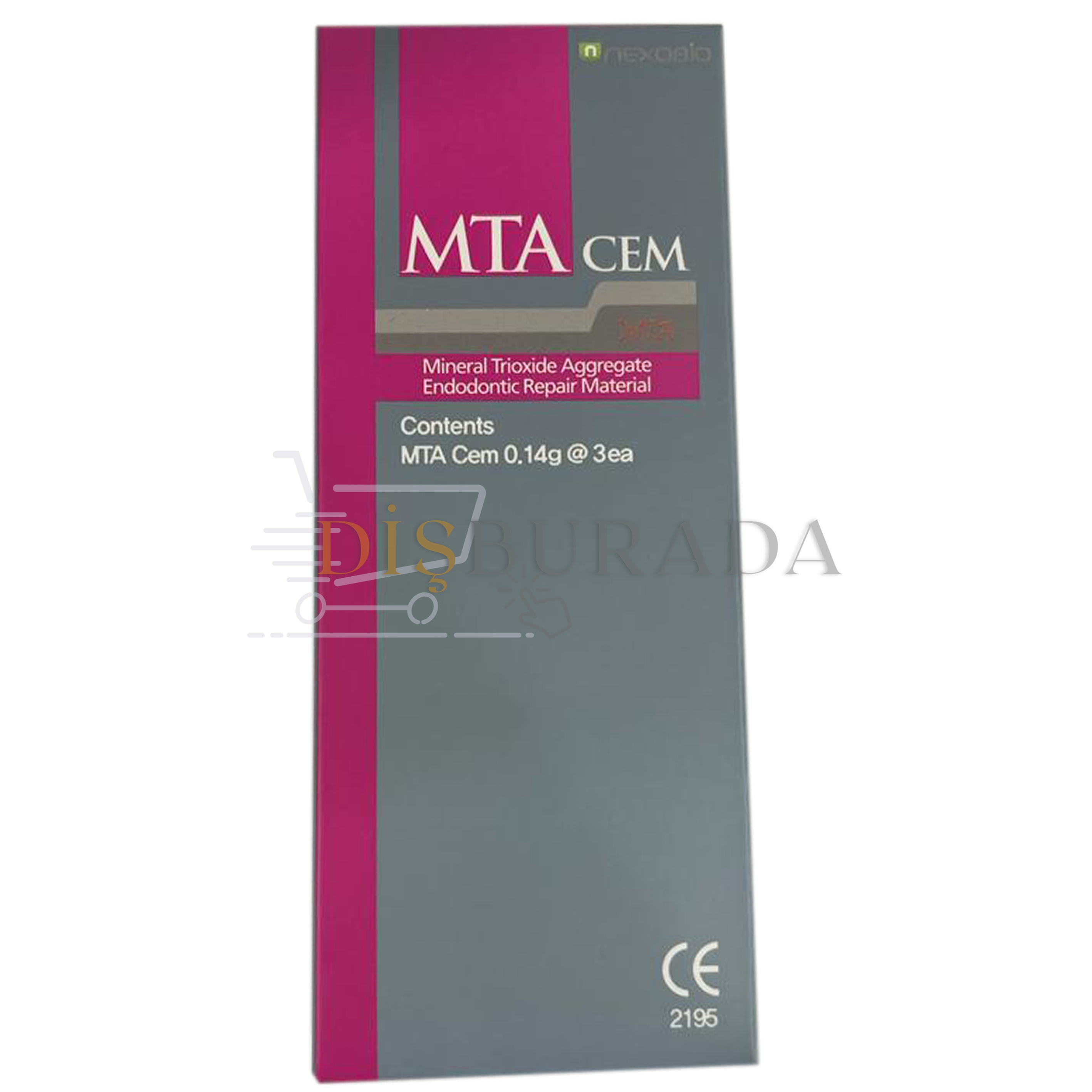 Nexobio  Mta Cem (3X0,14Gr) Endodontik Tamir Malzemesi 