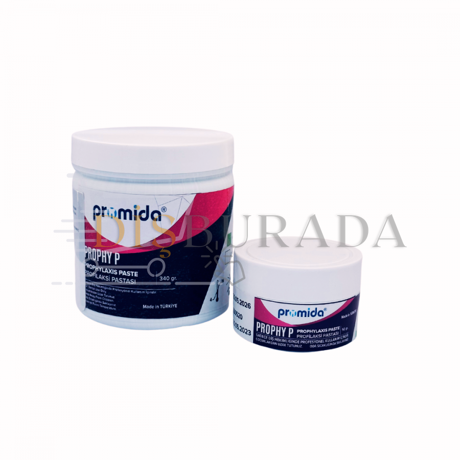 Promida Prophy P Diş Temizleme-Parlatma Pastası (Prophlaxis Paste) 50 Gr Çilek