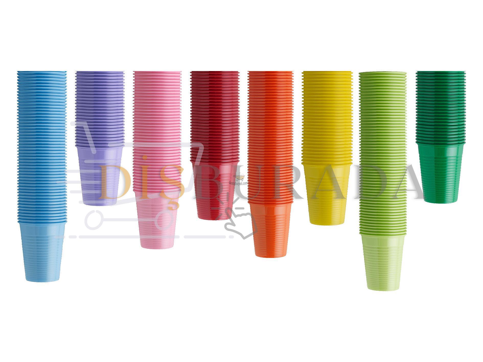 Renkli Plastik Bardak