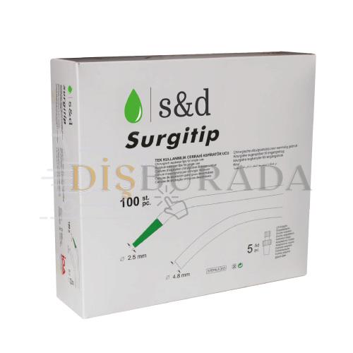 S&D Cerrahi Sakşın Tükürük Emici 