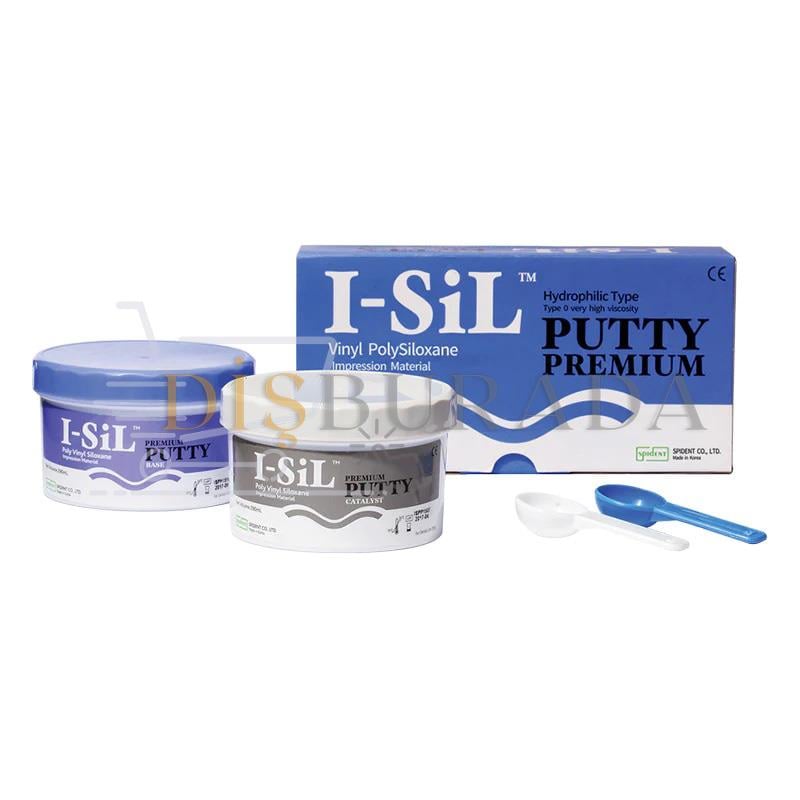 Spıdent I-Sil Premium Putty - A Tipi Silikon 1. Ölçü
