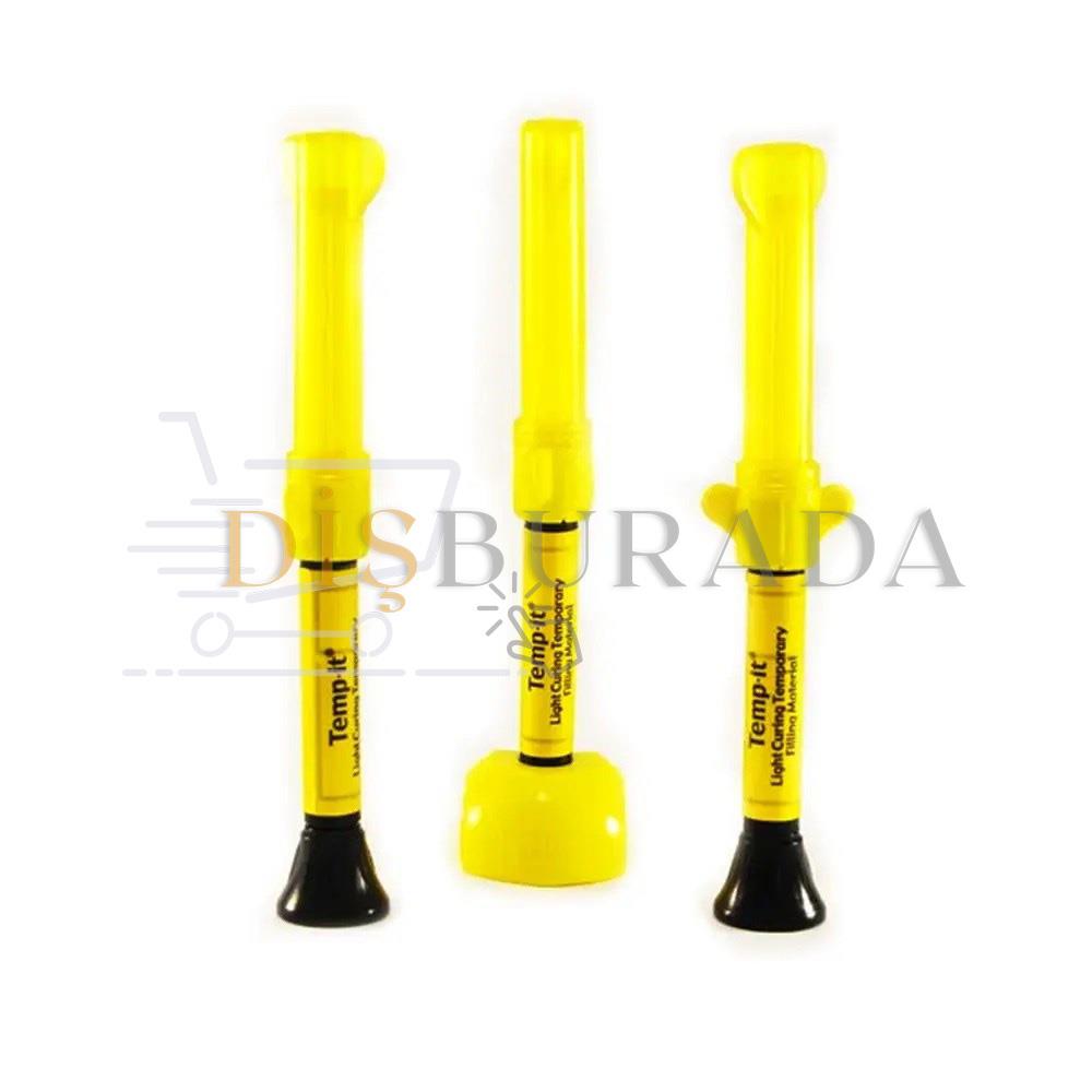 Spıdent  Temp İt Işıkla Sertleşen Geçici Dolgu 3 Lü