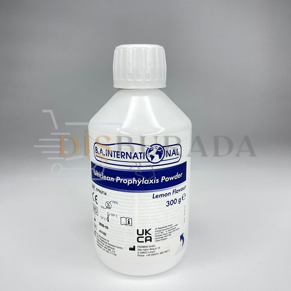 Ulticlean Profilaksi Airflow Tozu - Lemon Flavour 300 Gr Ref:9796714