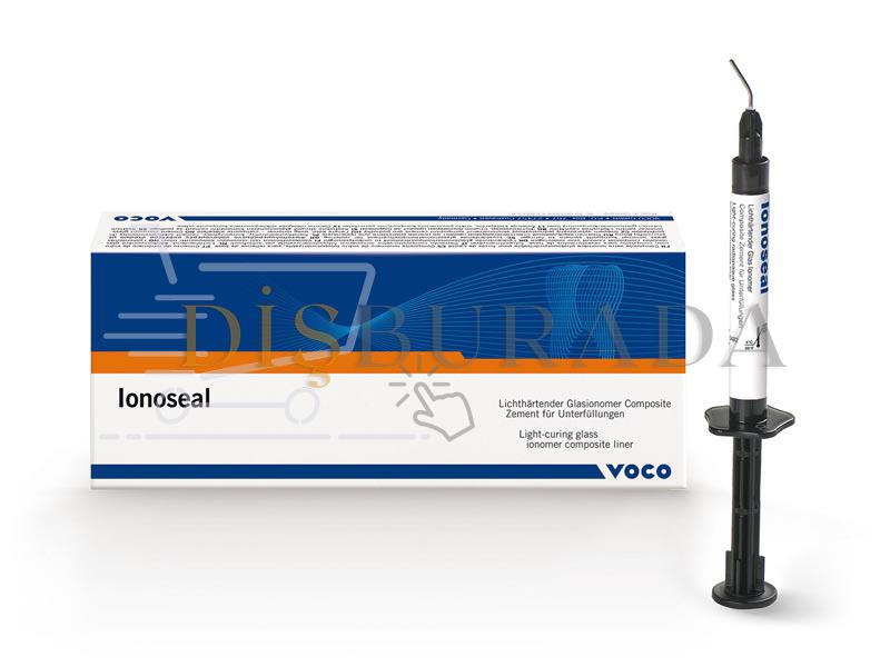 Voco Ionoseal Light Cure Camiyonomer Siman Işıkla Sertleşen Kaide 1 X 2,5Gr Şırınga