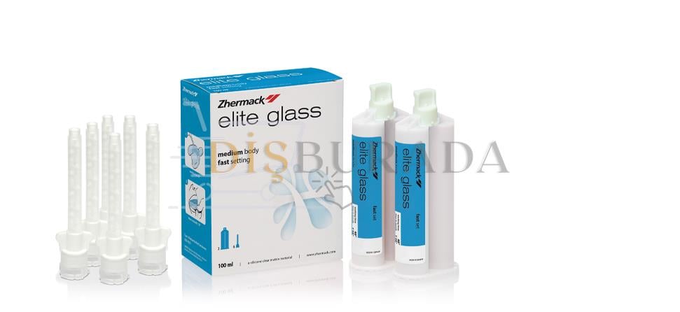 Zhermack Elite Glass A Tipi Silikon 2*50Ml