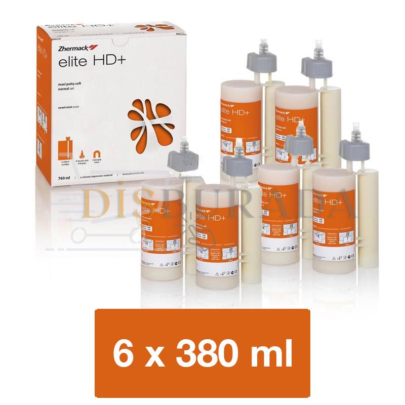 Zhermack - Elıte Hd+ Maxı Putty Soft Normal Set 2*380 Ml Ref:C202330