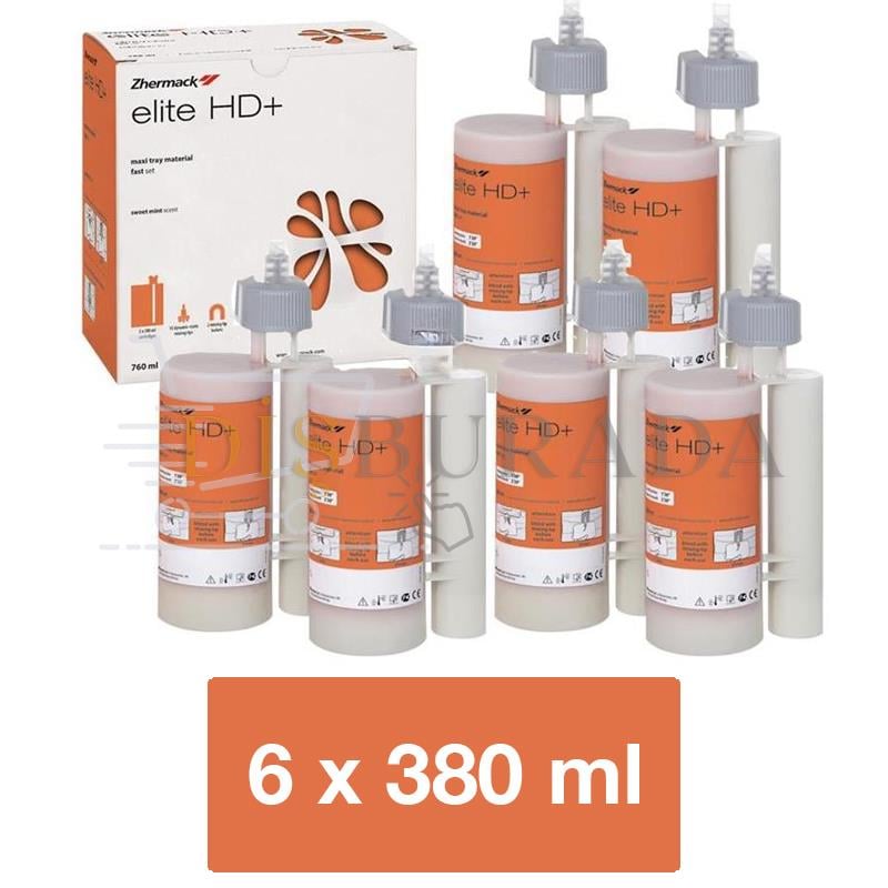 Zhermack Elıte Hd+Maxı Tray Materıal 6X380Ml