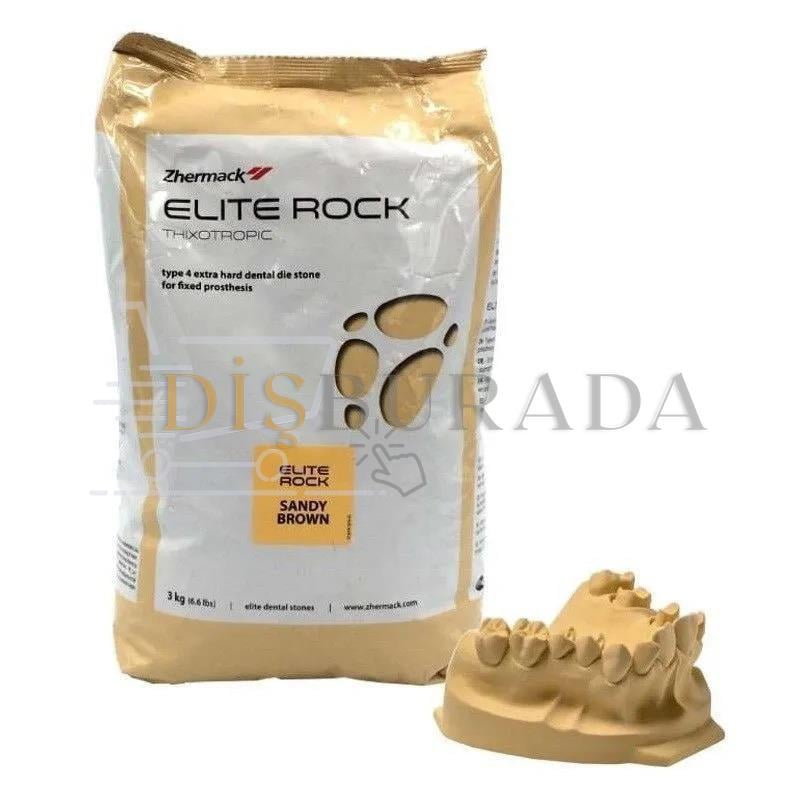 Zhermack Elite Rock 3Kg Sandy Brown