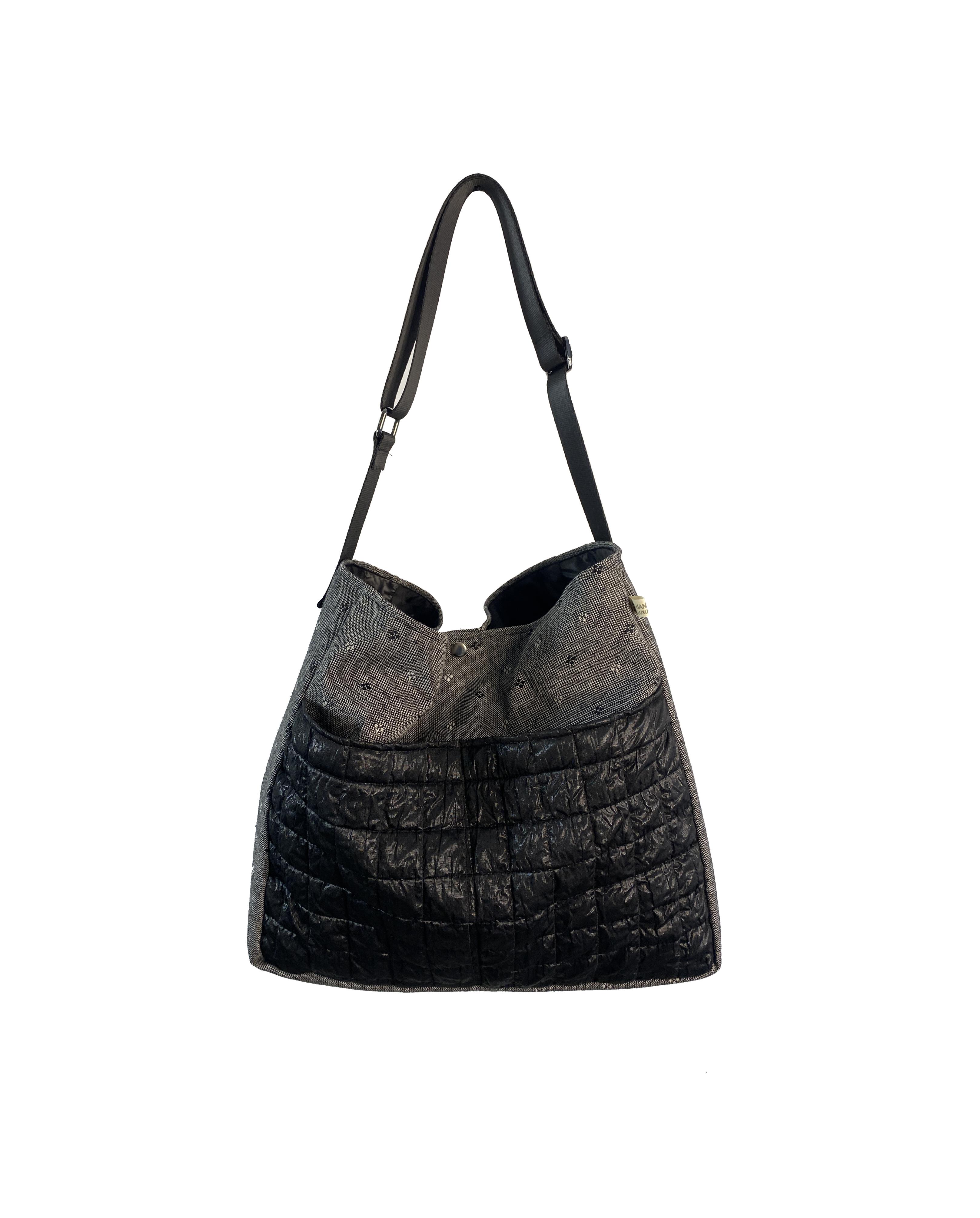 LİMA GREY KAŞE OMUZ ÇANTASI