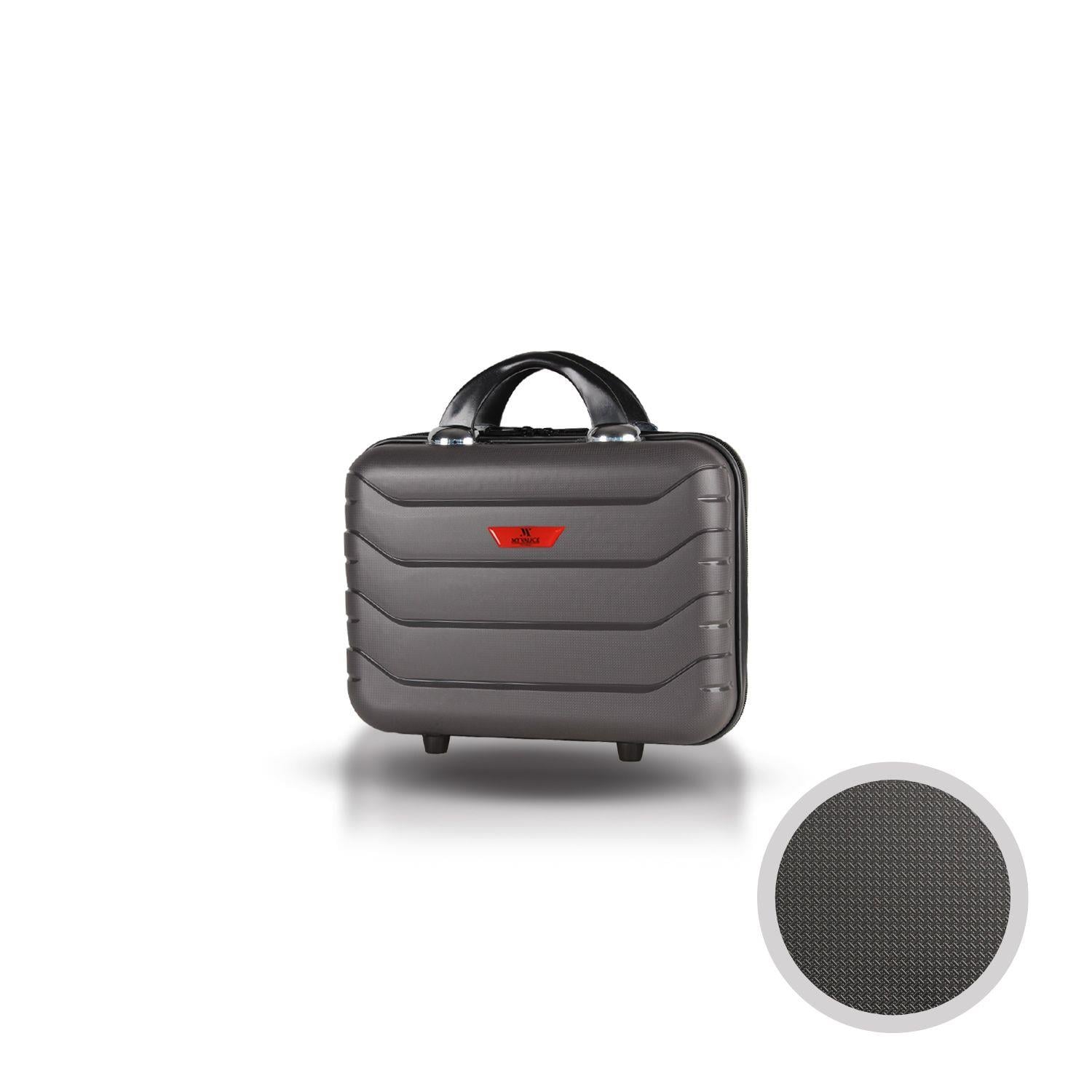 My Valice Solid PP Polipropilen Kırılmaz Makyaj Çantası & El Valizi Antrasit