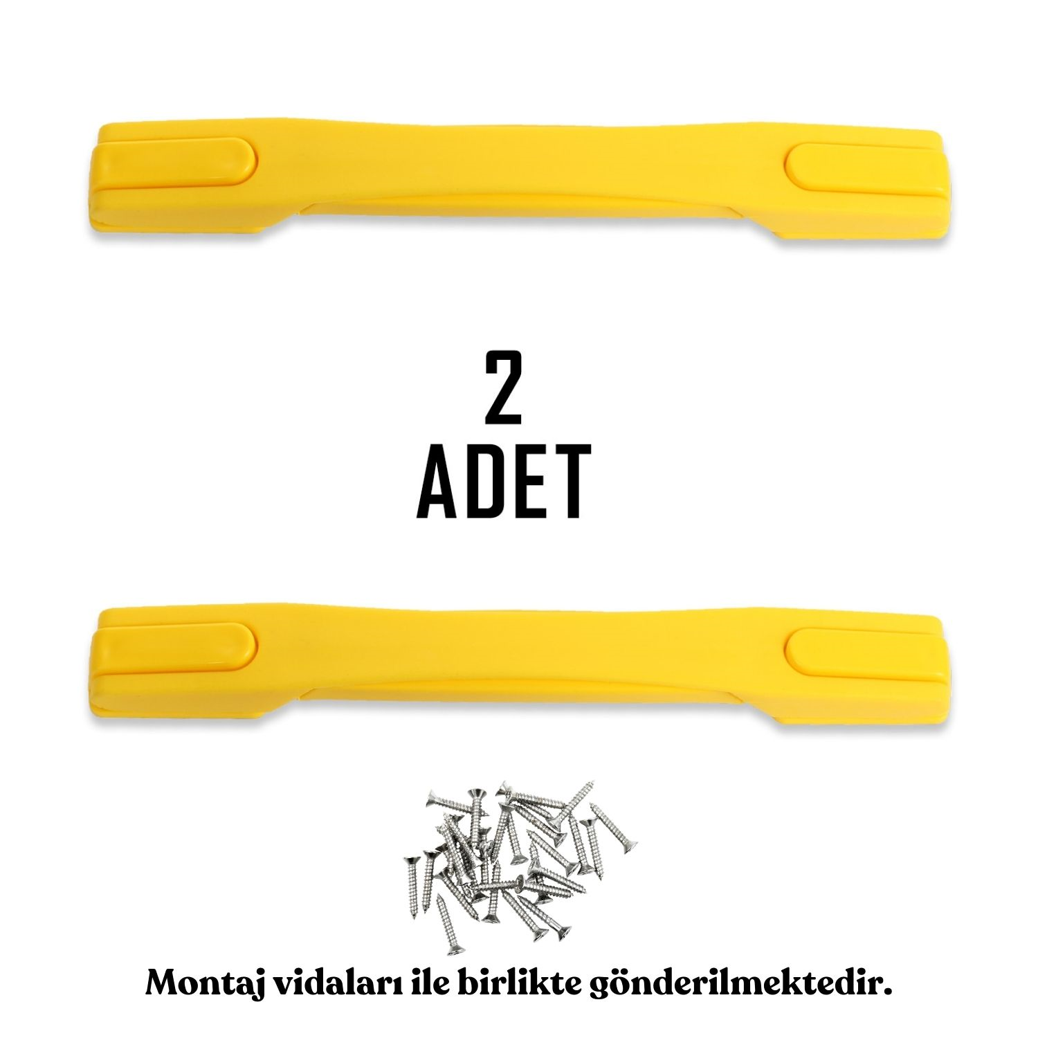 My Valice Valiz Kulbu Valiz Tutacağı Kids Kulp 2 Adet Sarı