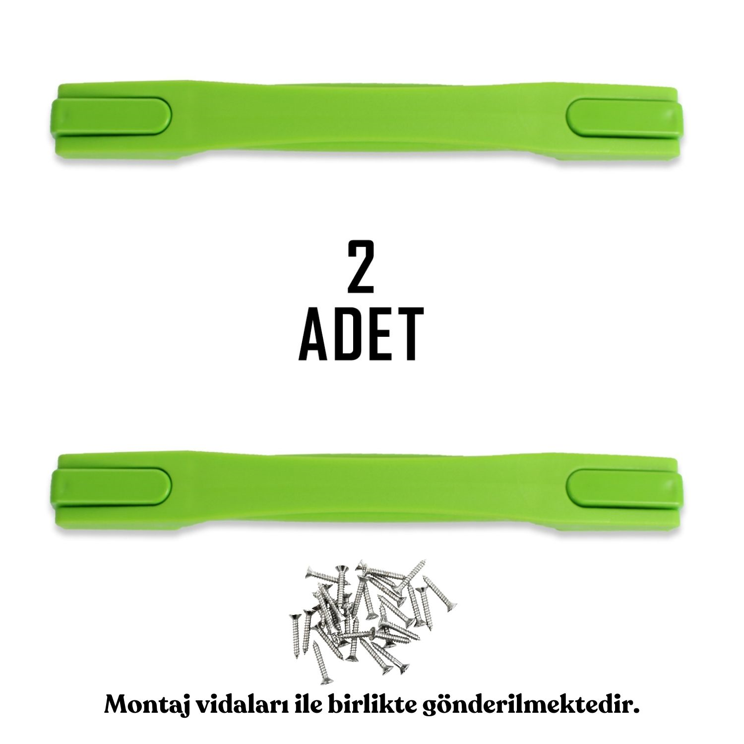My Valice Valiz Kulbu Valiz Tutacağı Kids Kulp 2 Adet Yeşil
