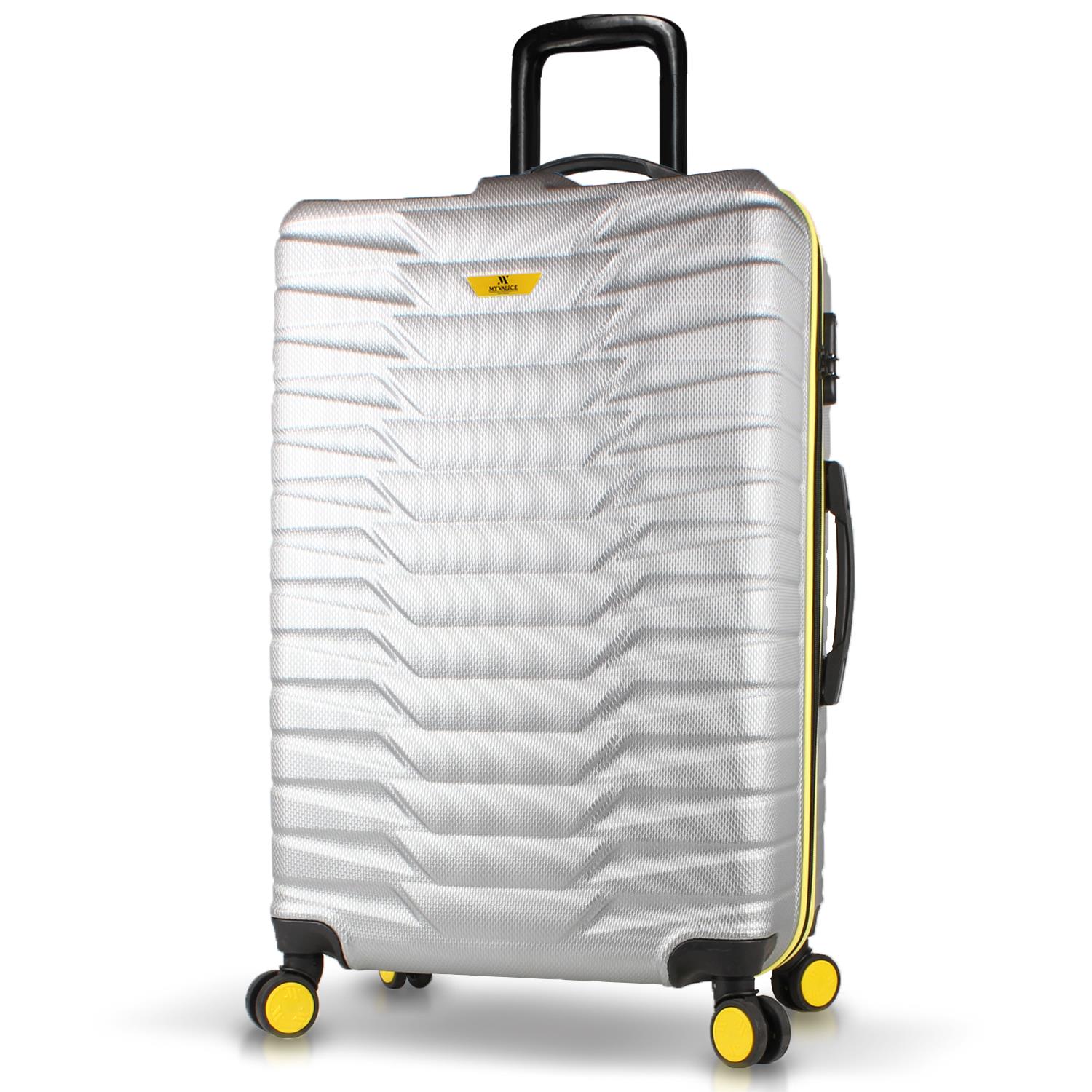 My Valice Croc Abs Large Size Luggage Grey