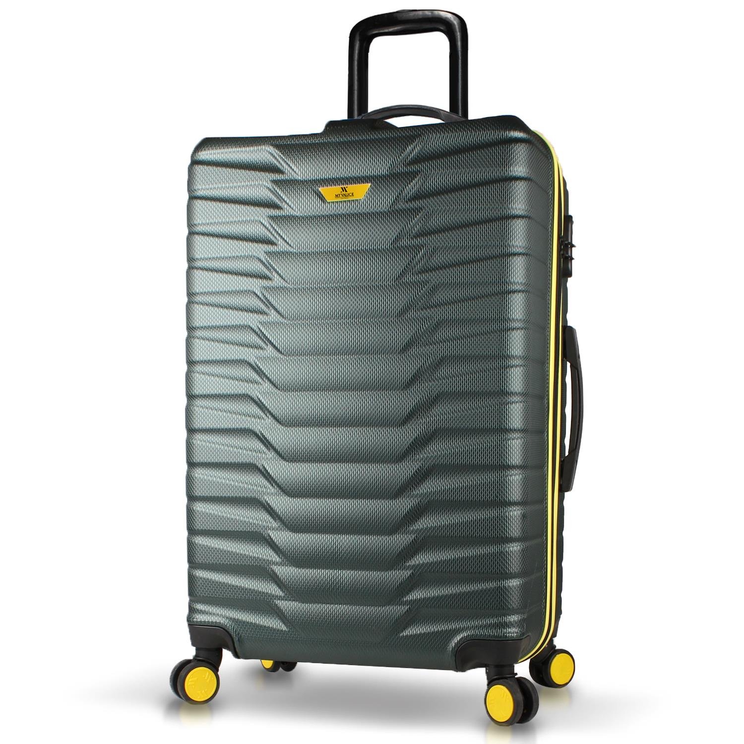 My Valice Croc Abs Large Size Luggage Khaki