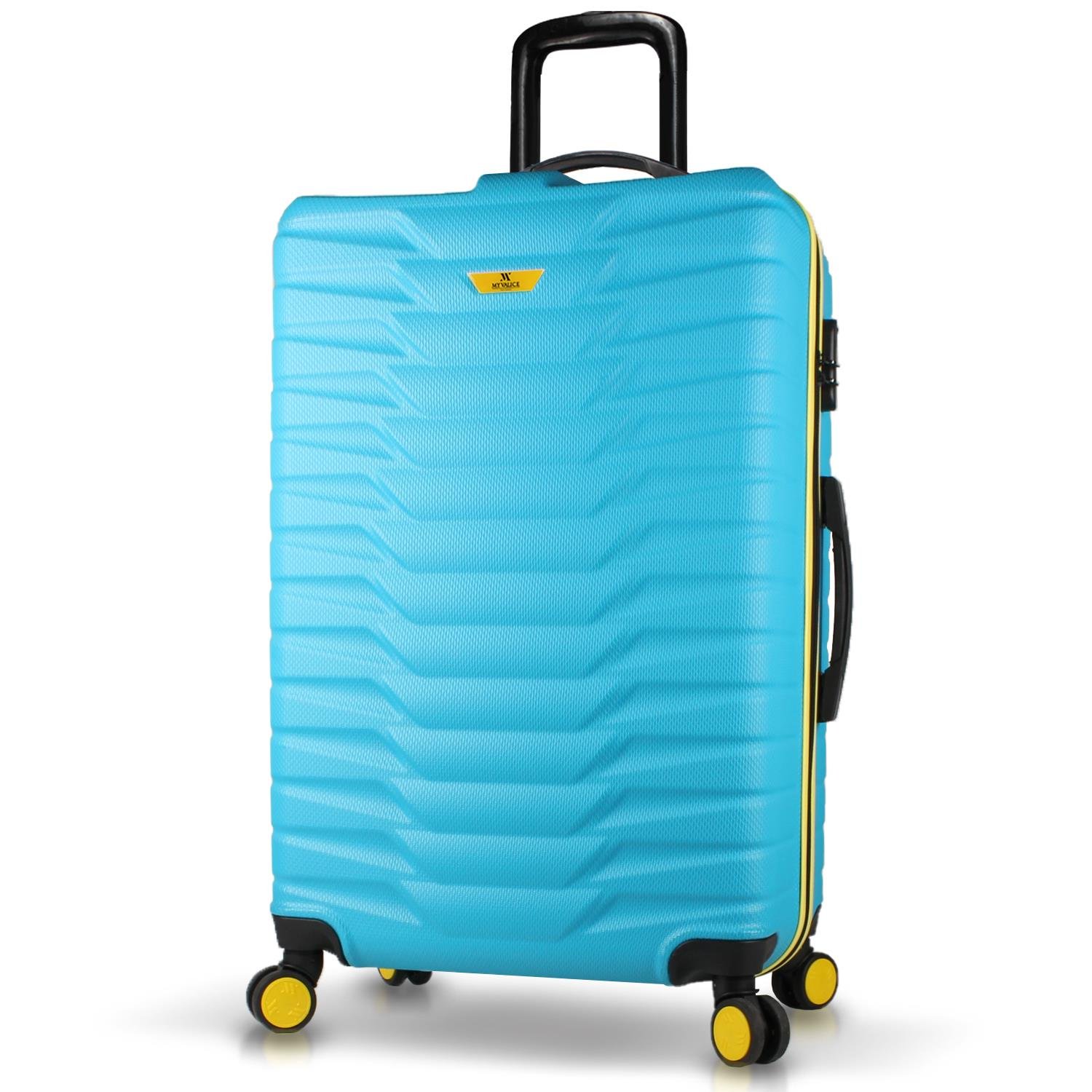 My Valice Croc Abs Large Size Luggage Turquoise