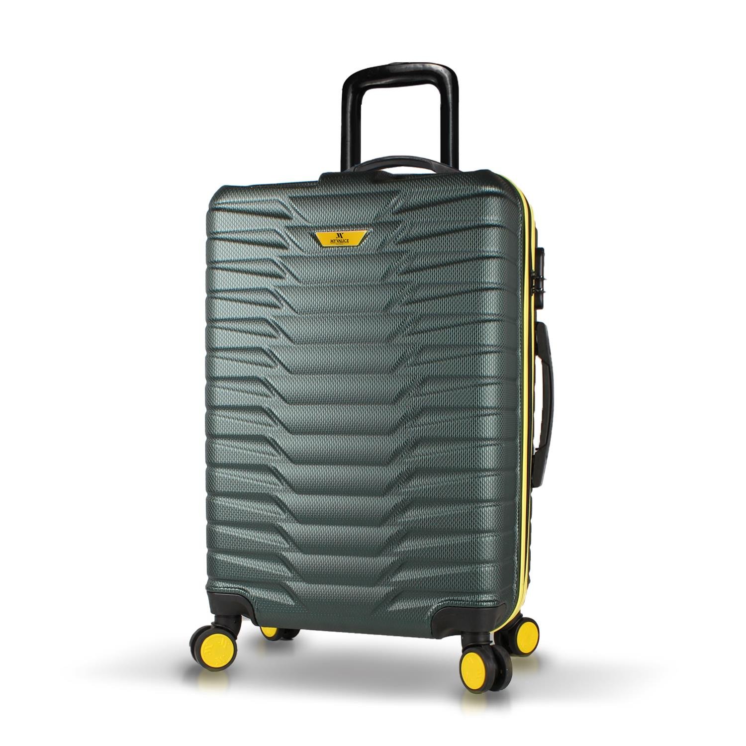 My Valice Croc Abs Medium Size Luggage Khaki 