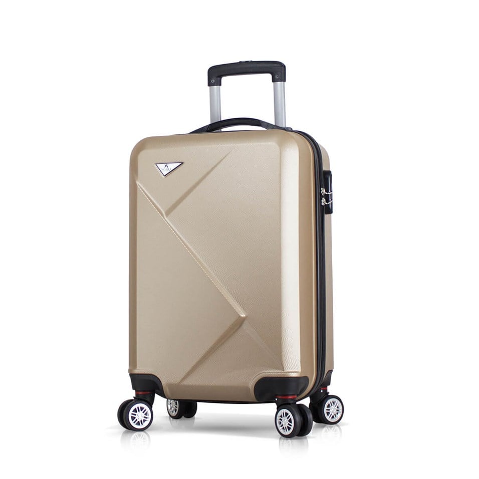 My Valice DIAMOND ABS Suitcase Cabin Size Gold | My Valice