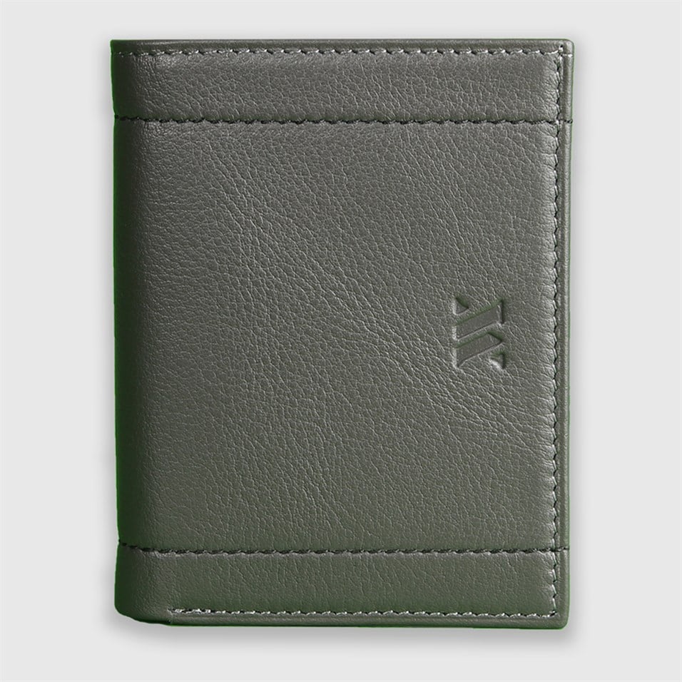 My Valice Erkek Hakiki Deri Cüzdan ve Kartlık 1806 Gri