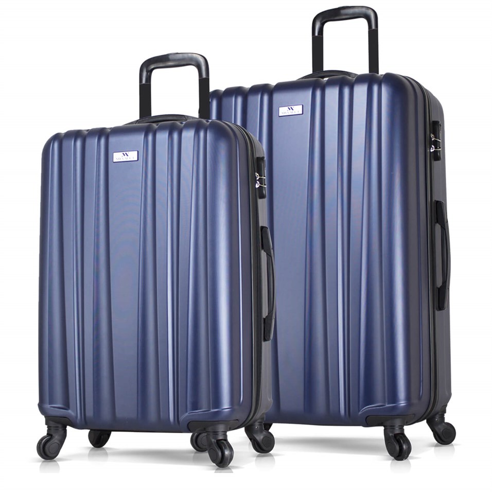My Valice Expo Abs 2'li Valiz Seti (Orta ve Büyük) Lacivert