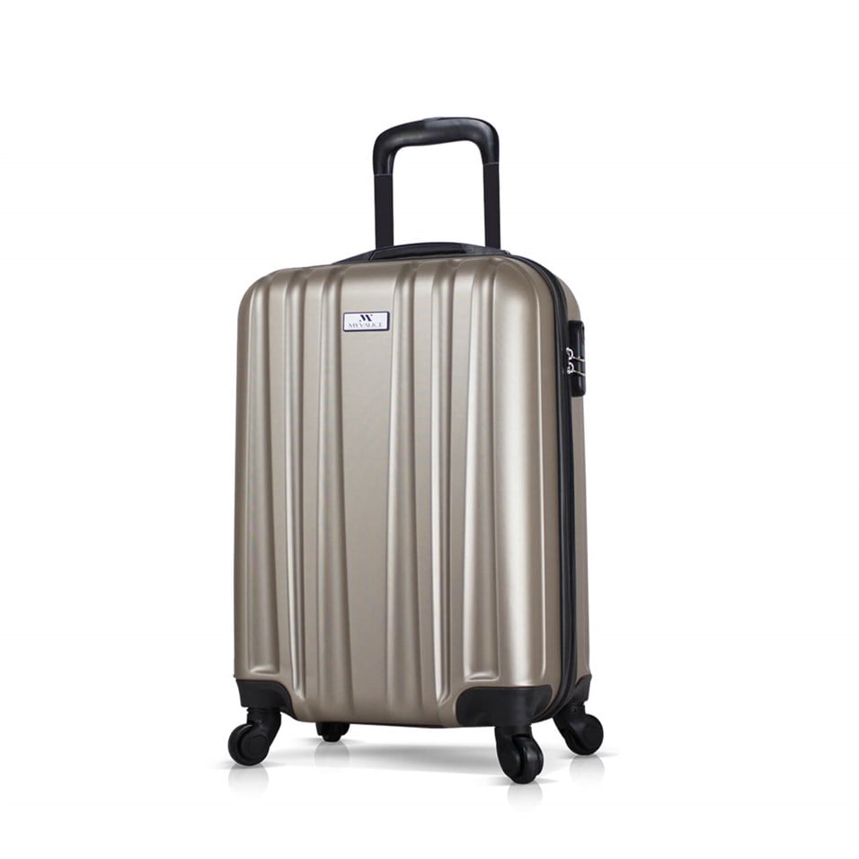 My Valice Expo Abs Suitcase Cabin Size Gold | My Valice