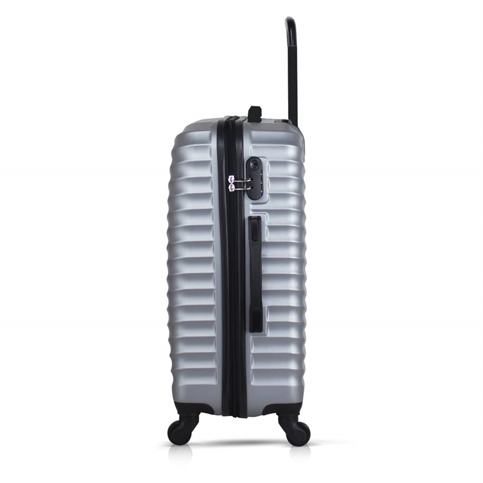 My Valice Force Abs Suitcase Medium Size Grey | My Valice