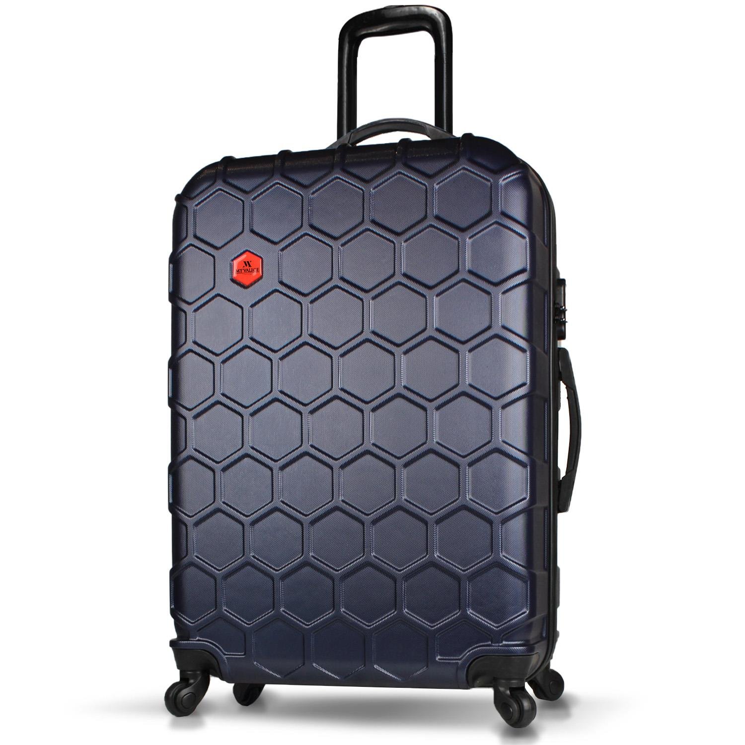 My Valice Honey Abs Large Size Luggage Navy Blue