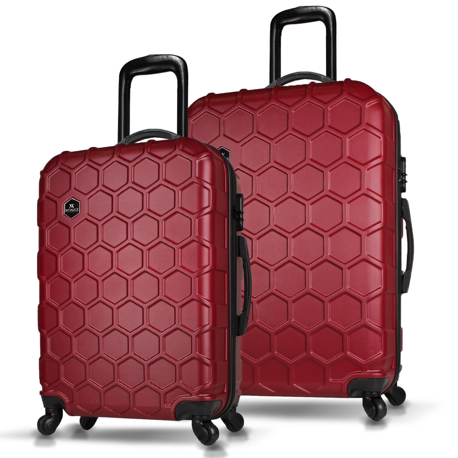 My Valice Honey Abs Medium and Large Size Set of 2 Luggage Set Khaki