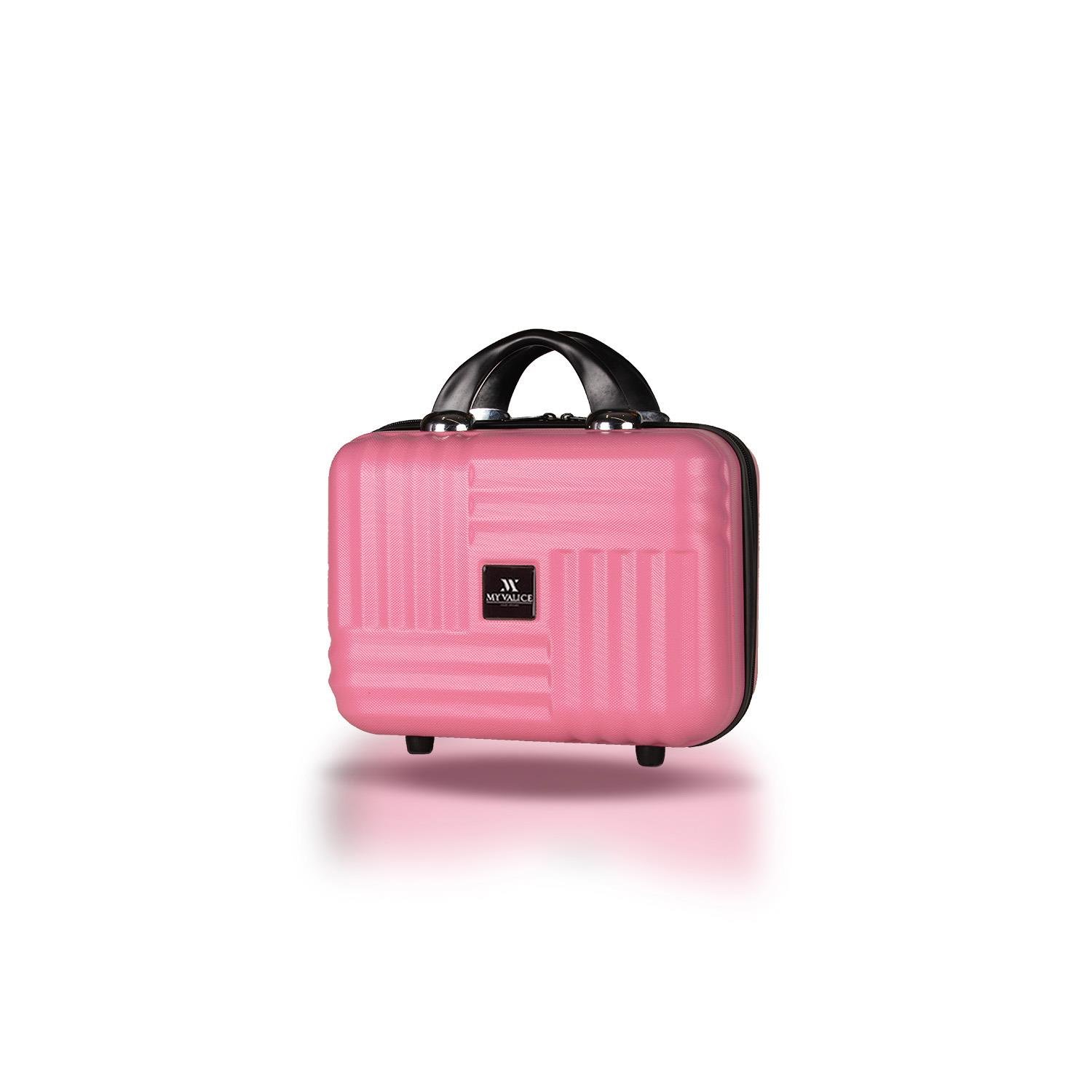 My Valice Puzzle Abs Makyaj Çantası & El Valizi Pembe